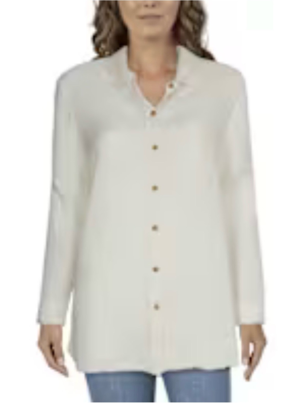 Naturals Reflections Double-Cloth Button Down